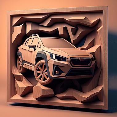 3D модель Subaru XV (STL)